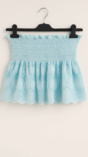 GİPELİ STRAPLEZ - MAVİ